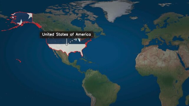 Flight from the US to Iran, accompanied by a map of the country and the flag.