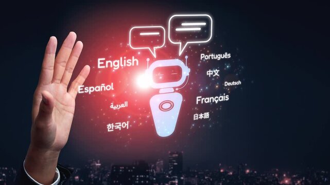Global communication with multiple languages, digital translation tools, multilingual technology, cross-cultural communication, and virtual language learning environments. Muxer