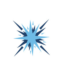 Explosion starburst graphic © dewi