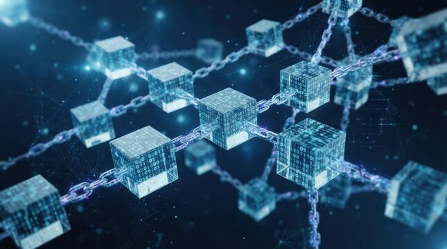 Blockchain Network with Binary Data Cubes and Digital Chains