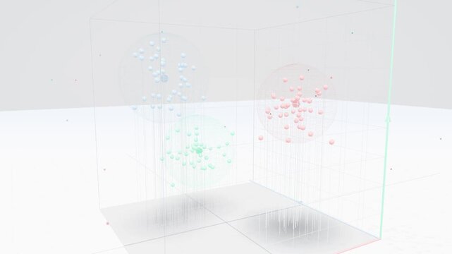 Scatter Plot 3d 3D Seamless Loop Animation