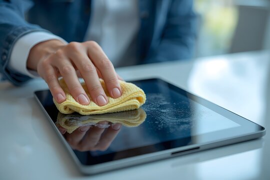 Cleaning a Modern Tablet