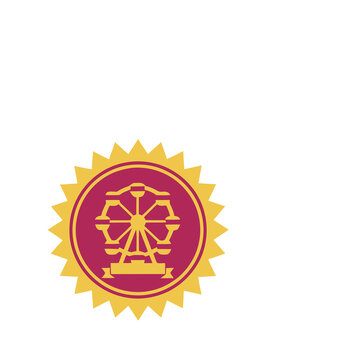 Ferris wheel icon