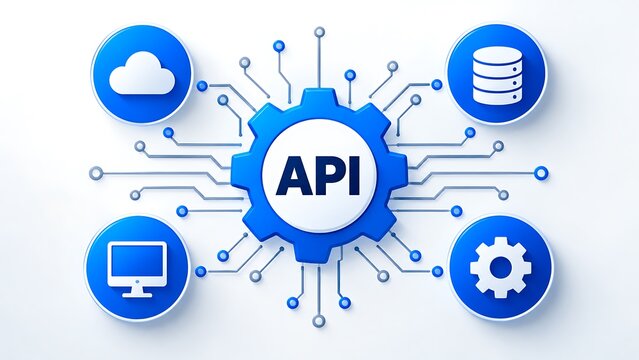 Application programming interface connecting cloud storage database and digital devices