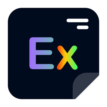 Adobe Express Vector Icon