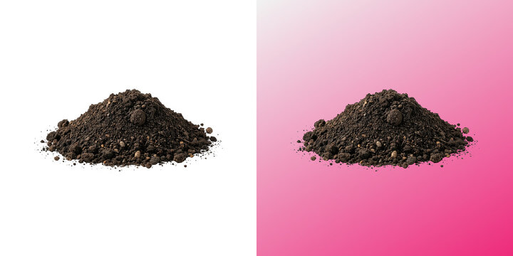 Soil heap organic earth pile mound garden ground dirt