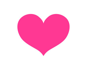 Fototapeta premium ハートマーク / Heart mark – ハートアイコン・愛・恋・メッセージ・バレンタイン / heart icon, love, message, valentine
