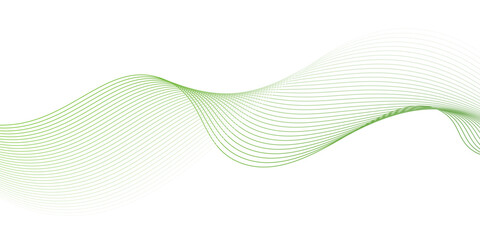 Abstract green waves background, Abstract green wavy lines. Colorful vector background.green wave melody lines on white background,Abstract green wave lines pattern background. green wave lines frame, © MD SAGOR