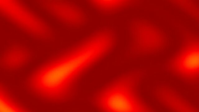 Abstract Geometric Animation Moving Through Dark Space