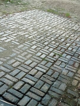 old stone pavement