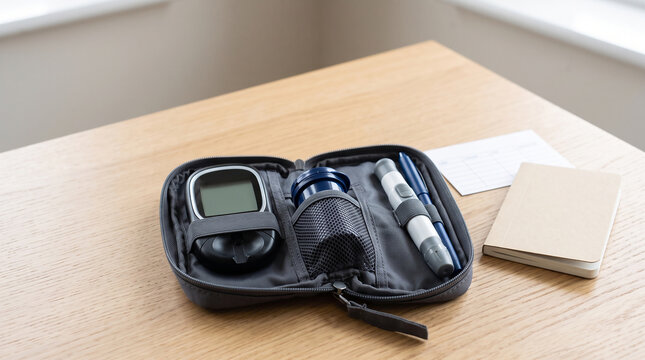 Wireless Earbuds in Open Charging Case on Desk