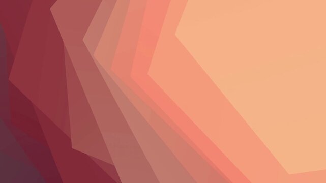 Abstract Geometric Layers in Warm Tones 4K