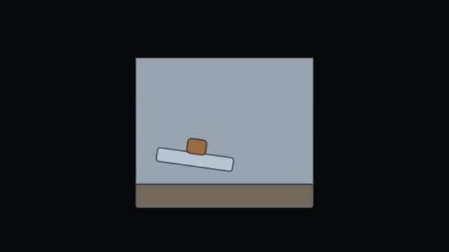 Concrete Screeding Slab Animated Construction Icon