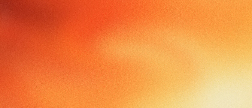 Warm orange gradient background with soft light leaks and vibrant yellow glow. Abstract sunset bokeh texture for summer marketing. Smooth blurred backdrop for creative digital design projects.