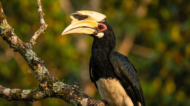southern yellow billed hornbill