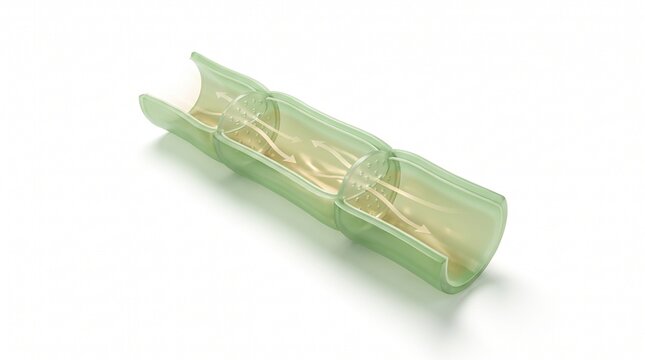 Plant phloem sieve tube structure simple portrait