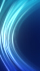Obraz premium Abstract blue light streaks on dark background