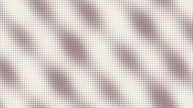 Halftone Dot Print Texture Dissolve Seamless Loop Background