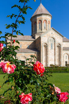 Bodbe Monastery is convent of Georgian Orthodox Church, near Sighnaghi, Georgia
