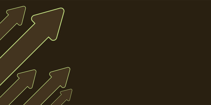 Multiple Arrows Pointing Upwards in Different Directions.