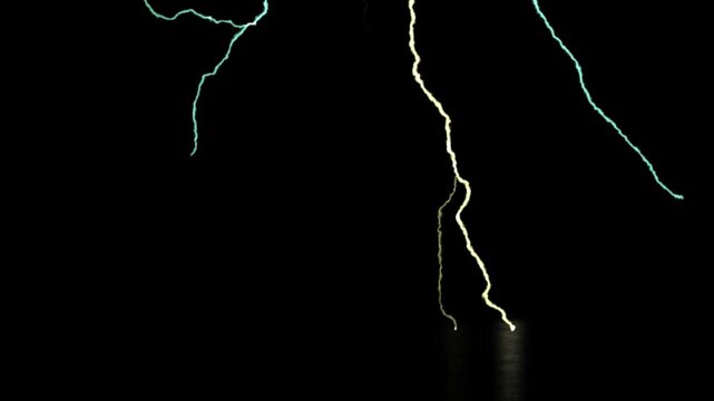 High voltage electricity conceptual abstract background 4K