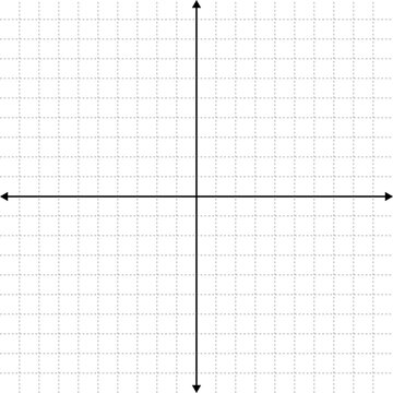 Blank coordinate plane -9 to 9 arrow x axis and y axis, 4 quadrant coordinate plane