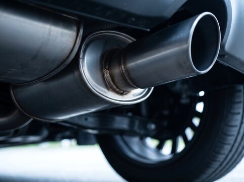 Car Exhaust System: Performance Muffler, Chrome Tailpipe, Automotive Repair, Vehicle Maintenance, Custom Exhaust, Auto Parts, Wheel and Underbody Service for Business