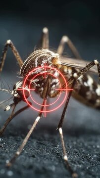 Mosquito disease : stop spread, eliminate pest, control epidemic, eradicate bug, aim target, target parasite, prevent infection, kill host.