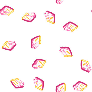 gloves bicyclist isometric seamless pattern. gloves bicyclist sign illustration