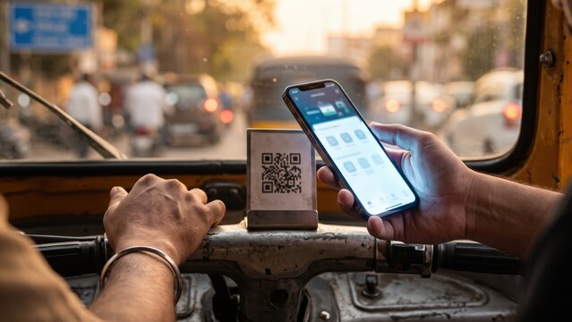 Digital Payment for Auto Rickshaw Fare &ndash; Urban Transport Lifestyle
