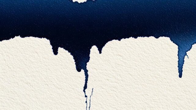 Fountain Pen Ink Bleeding into Cream Cotton Paper Fibers