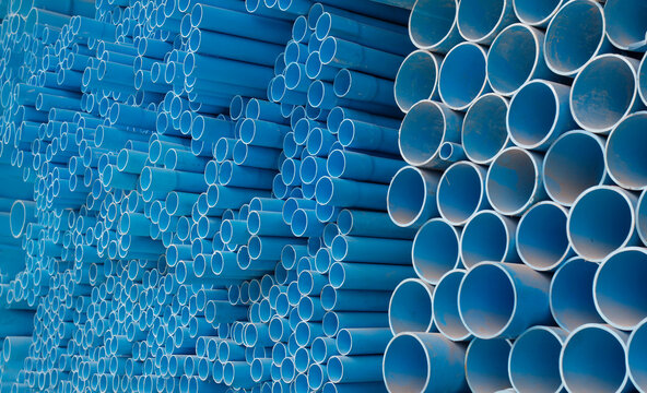 Farmer Expanding Water Pipelines to Combat El Nino Drought in Farm.