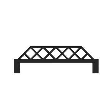 Truss bridge icon
