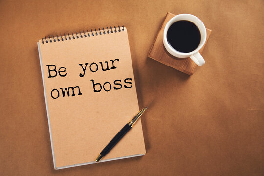 card 'Be your own boss'