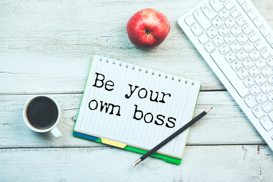 card 'Be your own boss'