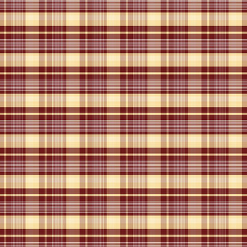 Red plaid checkered seamless pattern background texture tile