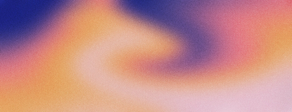Abstract blue gradient background with soft white light streak and subtle grain texture