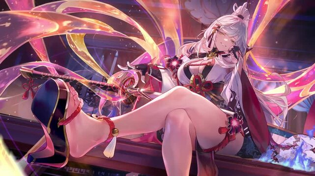 anime badass girl 