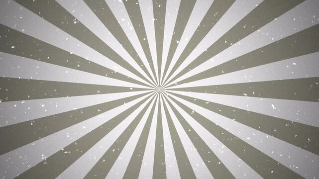 Grey distressed sunburst pattern with radial texture on monochrome background. Perfect for vintage designs, backgrounds, prints, textiles, and packaging.