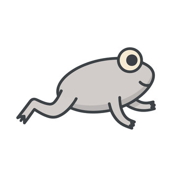 Cartoon frog illustration