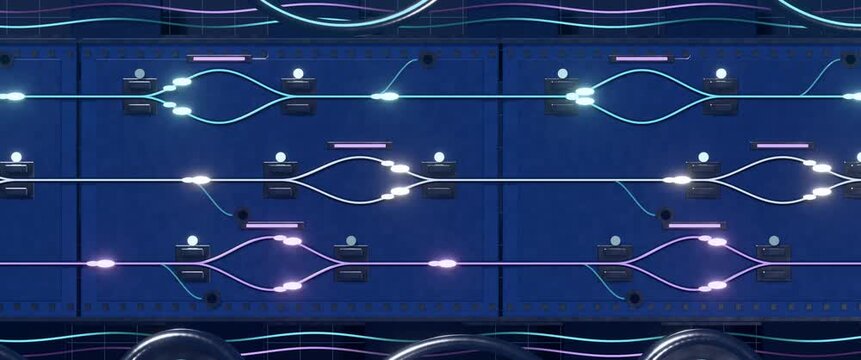Optical Photonic Circuit Panel Stream Loop