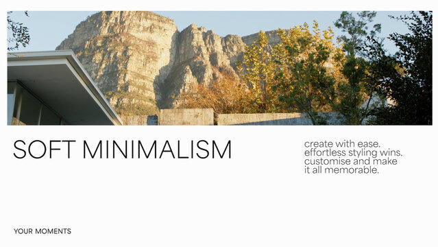 Minimal Slick Editorial Slides