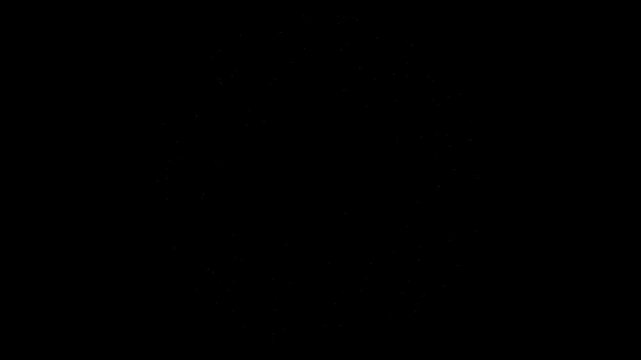 White glitter blast sparkle star trail animation with magic dust flow . fairy wand glitter burst, particle magic tail sparkling glitter star loop animation, on black screen background. 4k