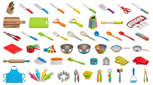 Complete Chef Tools and Professional Kitchen Equipment Collection