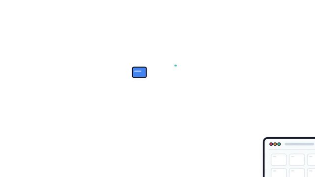 A minimalist digital interface showing an 'OK' button and a partial gallery view on a white background.
