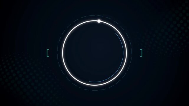 vector illustration countdown in an abstract background