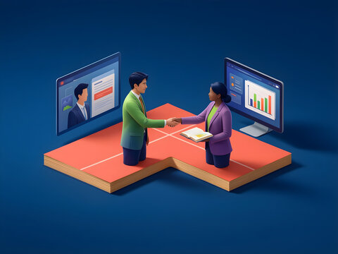 One education platform and one workplace platform exchanging skill needs and practical learning modules for education, workforce development, training, edtech, career and institutional campaign