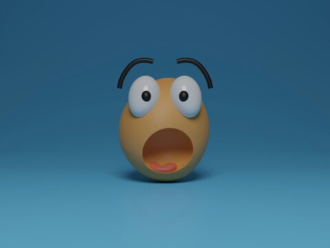 egg with smiley face
