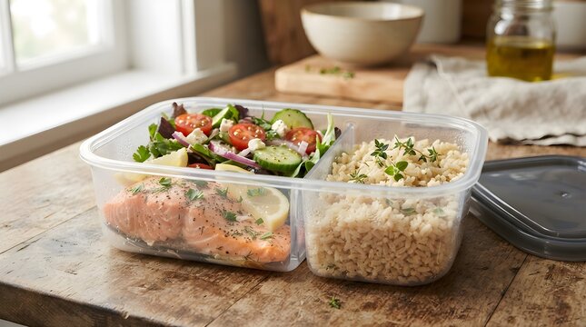 Meal Prep Rice Chicken Broccoli