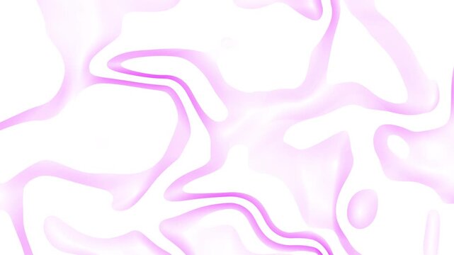 3d pink color liquid animation motion graphics animation.4k 